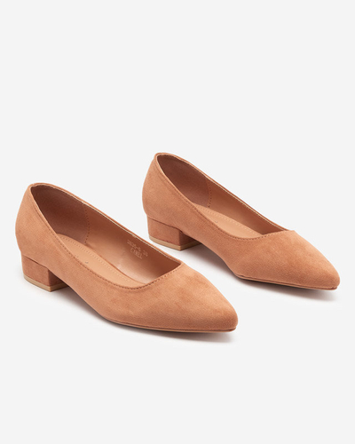 Light brown pumps with flat heels Czinni - Footwear