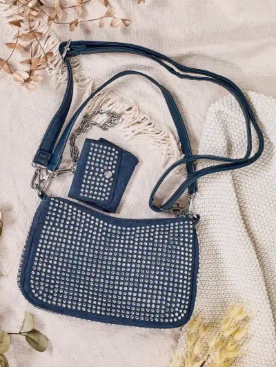Royalfashion Small women's bag with studs