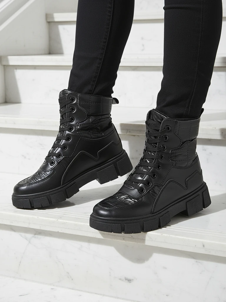 Lorenzo Classic Czarne Buty Damskie