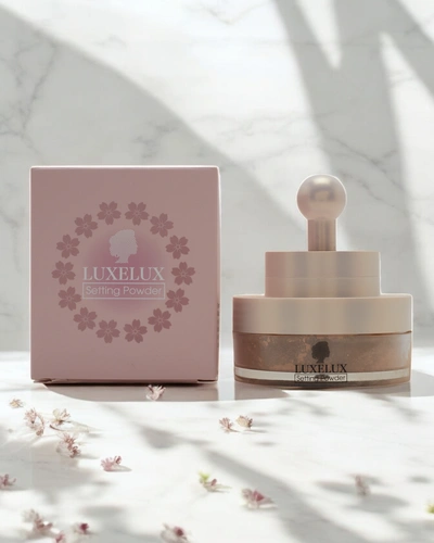 Luxelux Brīvi plānas pūderis ar sūkli sejai 04 13.5 g