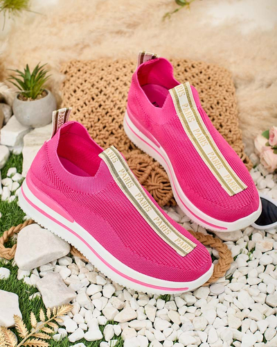 Royalfashion Women's slip-on sports shoes with Cerppa lettering