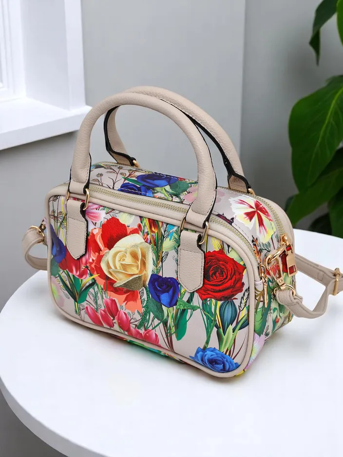 Royalfashion Floral women's handbag type briefcase