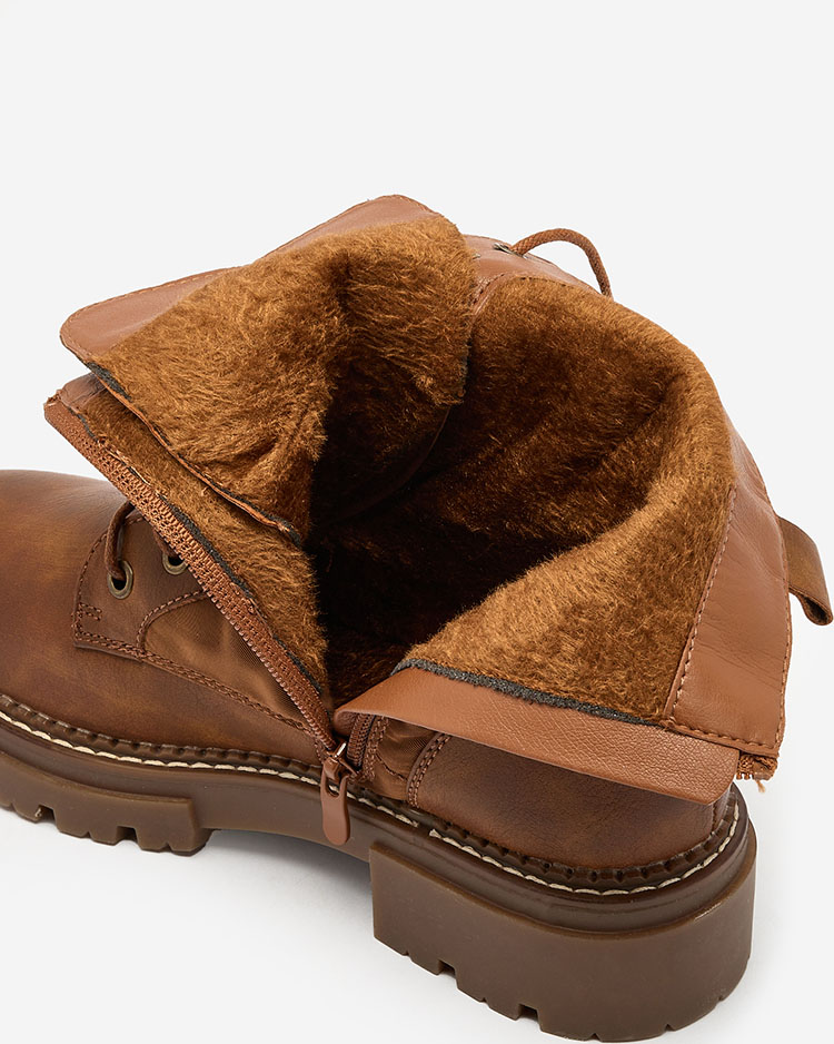 Royalfashion Women's bagger boots in brown Muasers