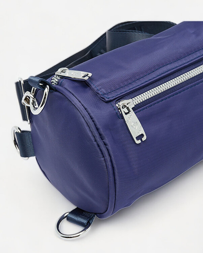 Royalfashion Sieviešu maza rokassomiņa tumši zilā krāsā