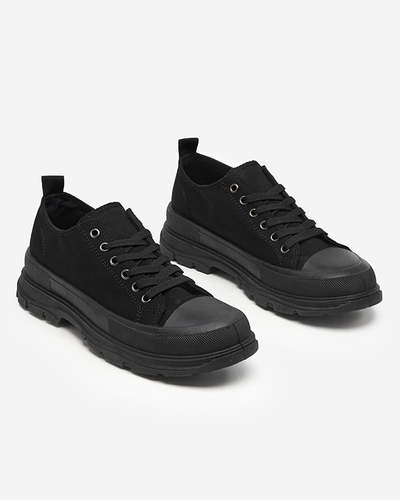 Black women's sports sneakers Ohema - Footwear