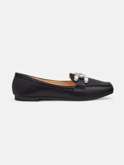 Женские мокасины Royalfashion с стразами Lecilla