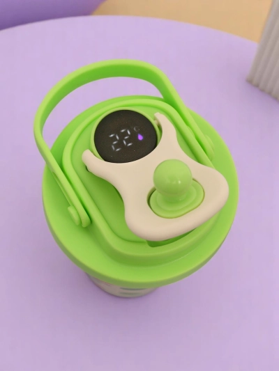 Royalfashion Thermal mug with spout and temperature sensor Cute Animals