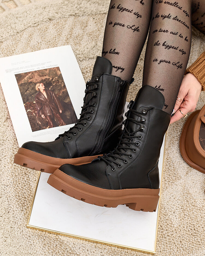 Royalfashion Женские сапоги-багги из экокожи Vederme