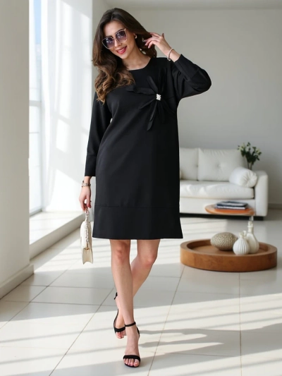 Royalfashion Women's fabric dress