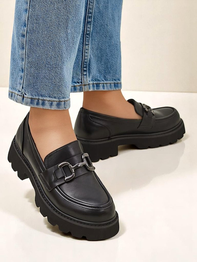 Royalfashion Women’s loafers on a thicker sole Rouetta