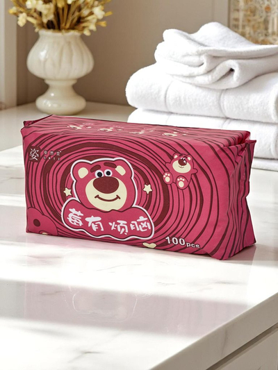 Влажные салфетки из хлопка 100 шт.