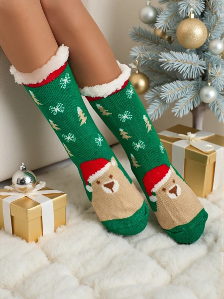 MerryCozy Heated Holiday Women's Socks