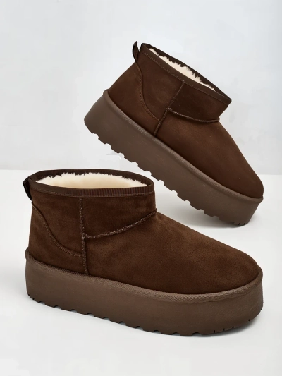 Royalfashion Women's platform snow boots a'la Dagodo