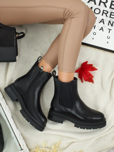 Botki damskie eko skórzane Solmira