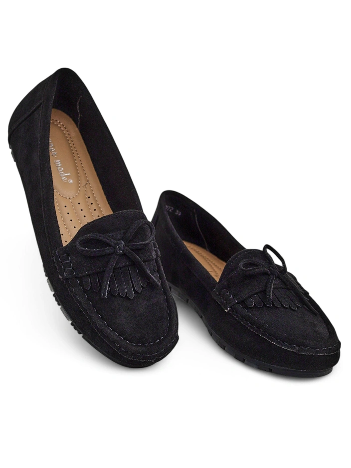 Royalfashion Женские эко-замшевые мокасины Etette