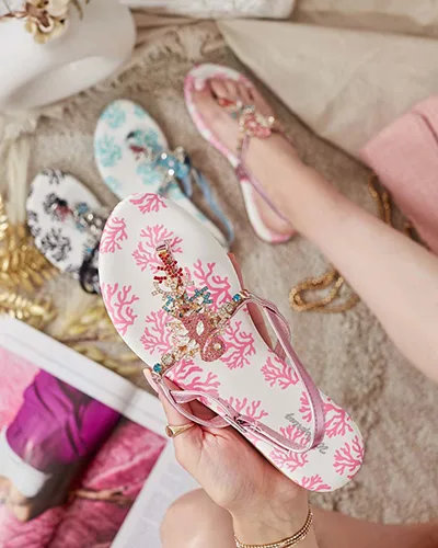 Royalfashion Sieviešu Lollisa Flip Flop Sandales