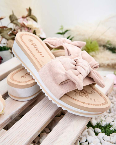 Royalfashion Sieviešu čības ar loku Erinner