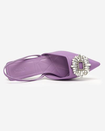 OUTLET Violet women's high-heeled shoes Arga - Footwear