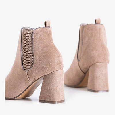 Women's powder boots with a higher heel Casablanca - Footwear