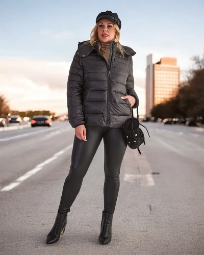 Royalfashion women's quilted winter jacket