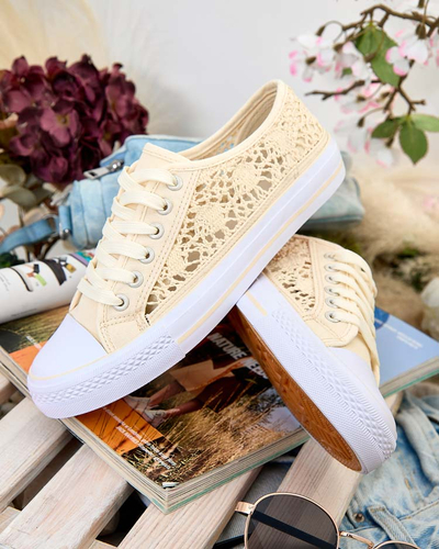 Royalfashion Sieviešu ažūra apavi Niz