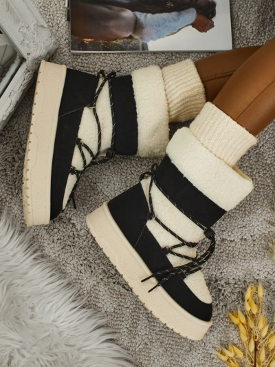 Buty a'la śniegowce damskie Quill Haven Lavish