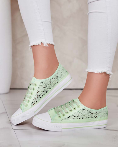 Royalfashion Sieviešu ažūra apavi Niz