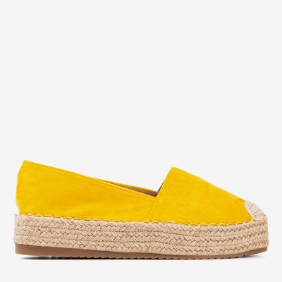 Yellow platform espadrilles Roseanne - Footwear