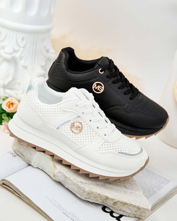 Royalfashion Women's openwork sports shoes Telleni