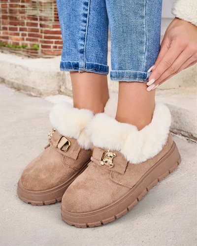 Royalfashion Women's short boots a'la snow boots Dobis