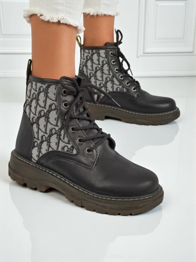 Royalfashion Women's ankle boots with print Efrioz