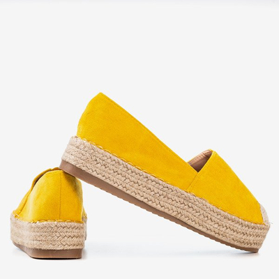 Yellow platform espadrilles Roseanne - Footwear