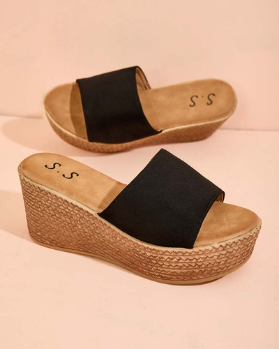 Royalfashion Женские шлепанцы на платформе и якоре Albavia