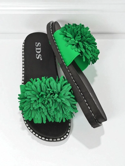 Royalfashion Женские шлепанцы на плоской подошве Flora Blide