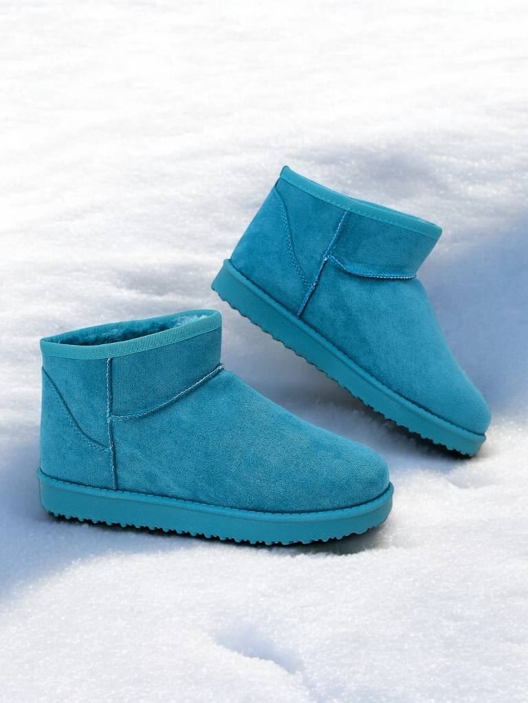 Royalfashion Short women's snow boots like Hozis