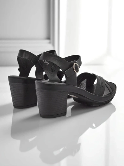 Royalfashion Women's block heel sandals SoleAura