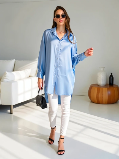 Royalfashion Long women's oversized shirt