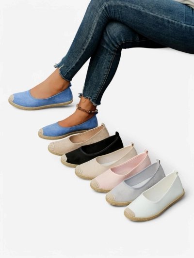 Royalfashion Women's eco suede espadrilles Aroles