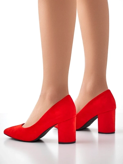 Royalfashion Women's eco suede pumps Ugandes