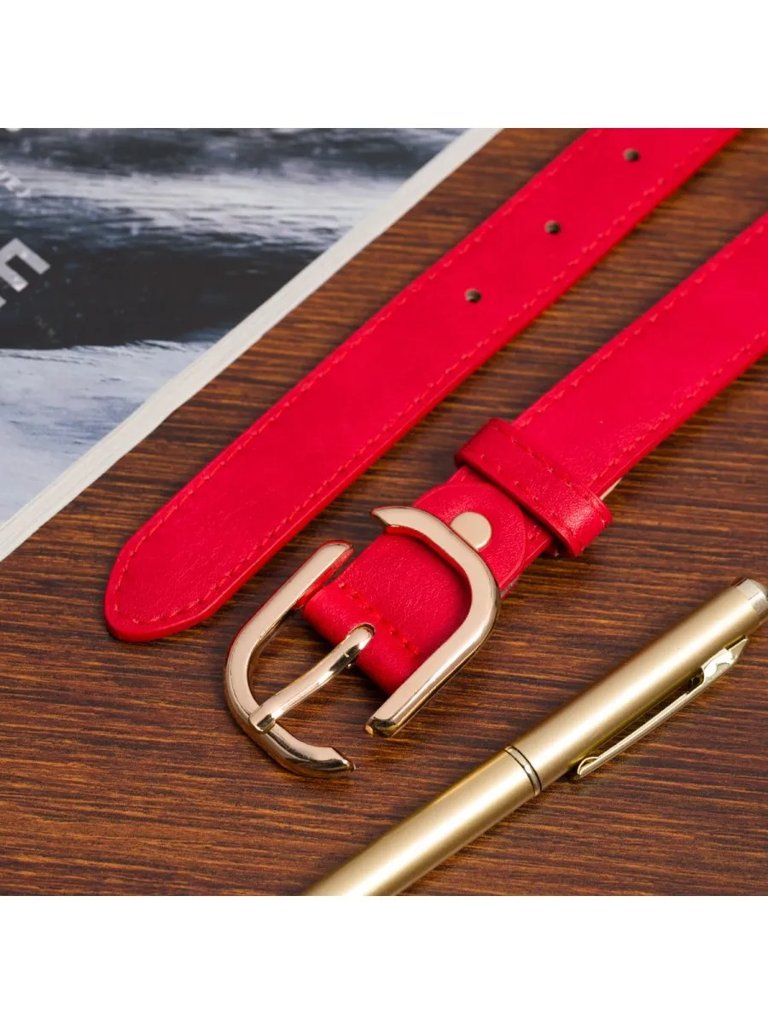 Royalfashion Women's narrow belt for trousers