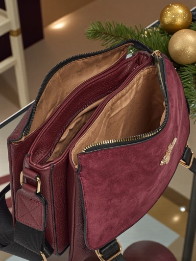 Small women's eco-leather handbag Tessaria