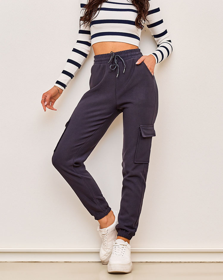 Royalfashion Sieviešu siltinātas kaujas bikses