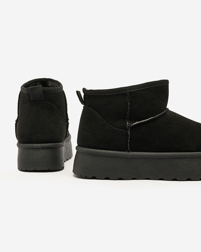 Royalfashion Black women's platform snow boots Ersinella