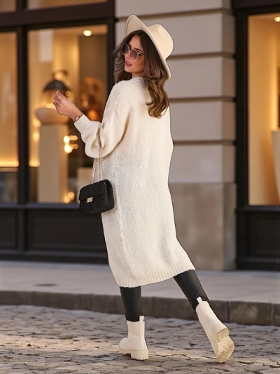 Royalfashion knitted women's cardigan