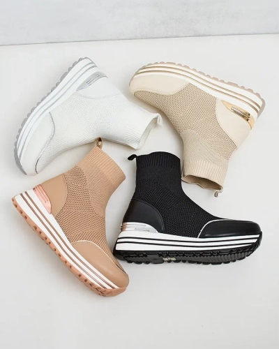 Royalfashion Women's Sports High Sneakers Wisoi