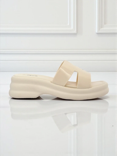 Royalfashion Ženski natikači s platformo Nova Gloss