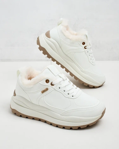 Royalfashion Women's Ruffi Insulated Sneakers