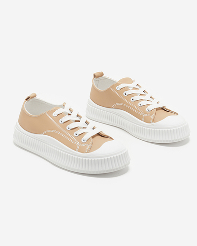 Khaki women's sports shoes Kerisso sneakers - Footwear