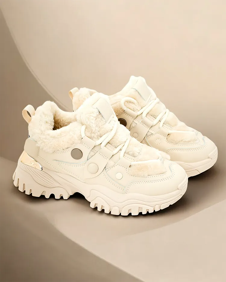 Royalfashion sieviešu modes čības ar izolāciju Poriomo