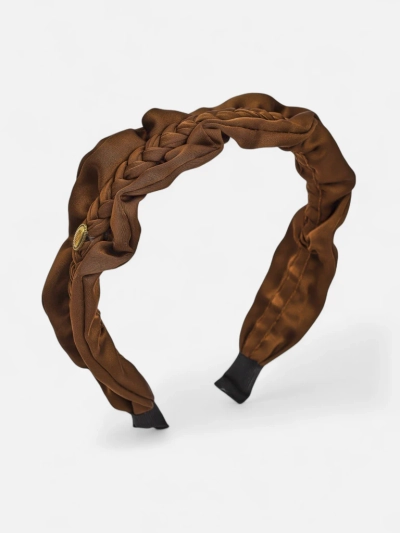 Royalfashion Hairband with braided plait and gathers